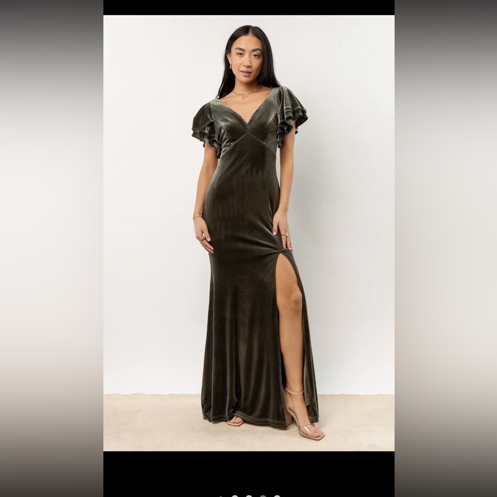 Bohme velvet dress